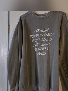 Comfort Colors Fall Crewneck